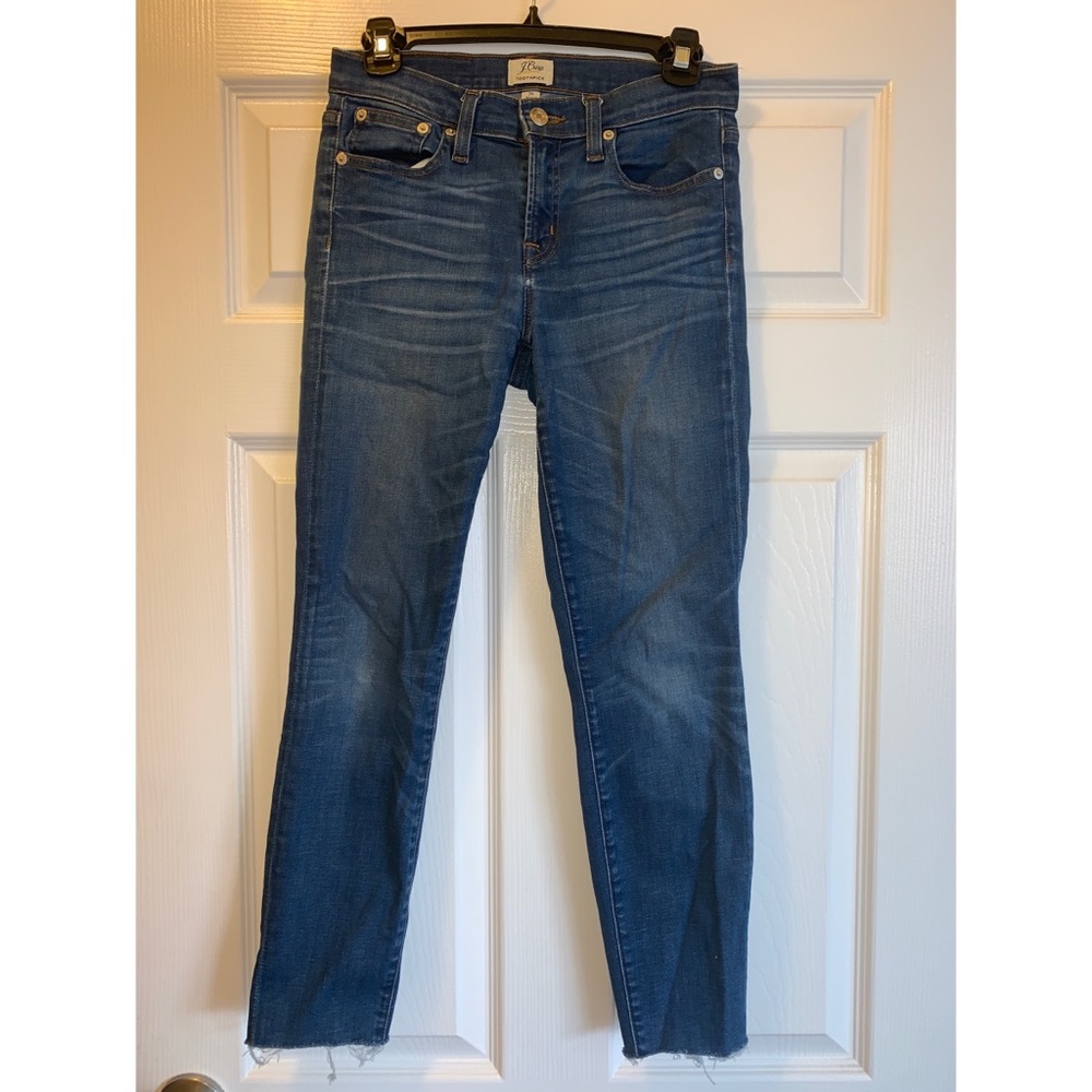 Jcrew toothpick ankle jeans size 26